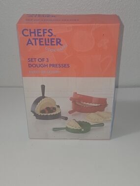 Set of 3 Dough Presses - Multicolor